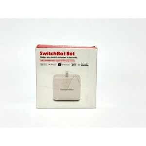 SwitchBot Bot - Press mechanical Buttons - White - New/OpenBox